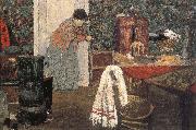 Edouard Vuillard, Maid cleaning the room